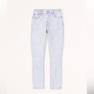 Abercrombie High Rise Skinny Jeans Light Wash Size 25 Long